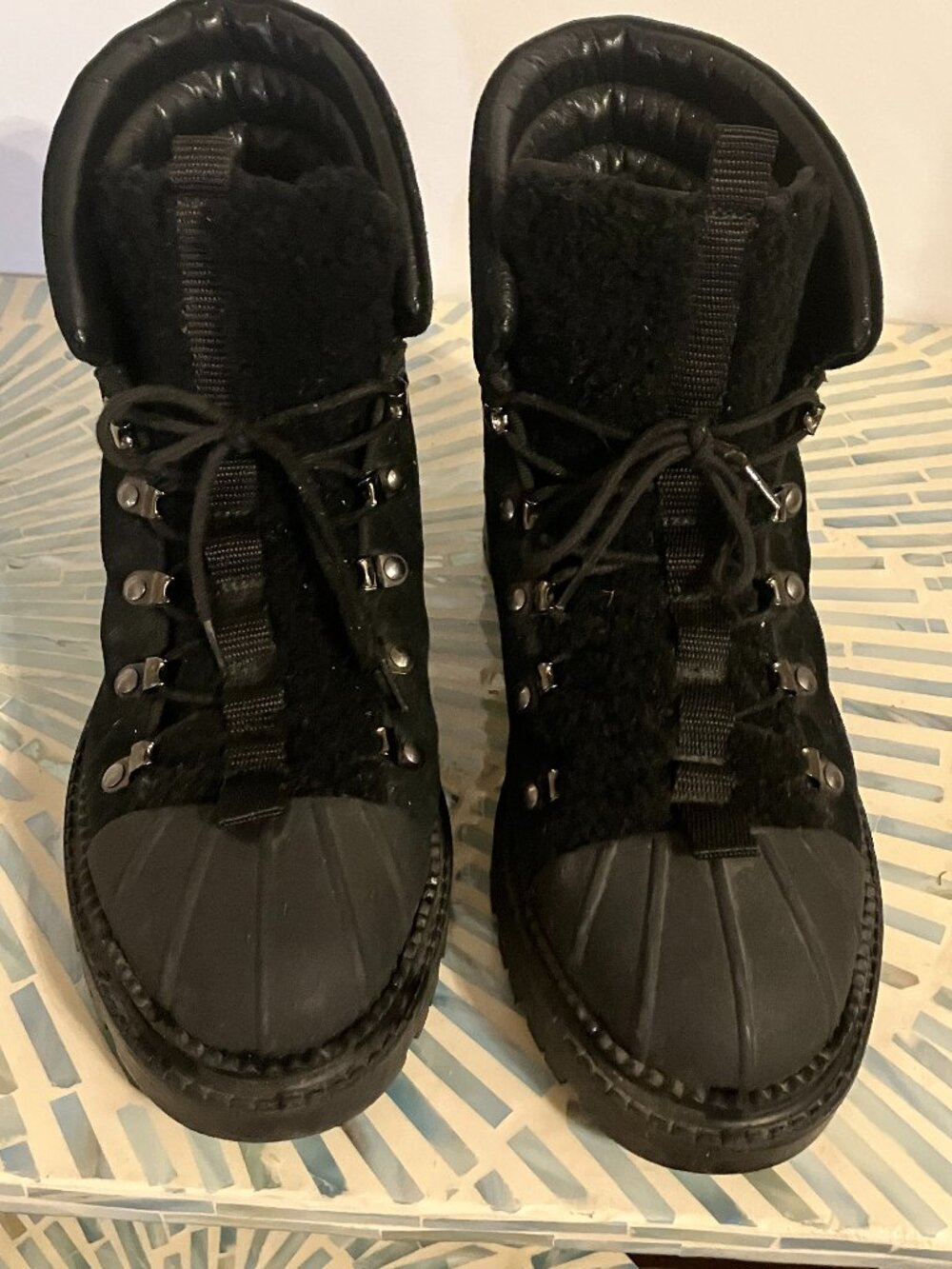 ITALEAU LEATHER/SUEDE BOOTIE